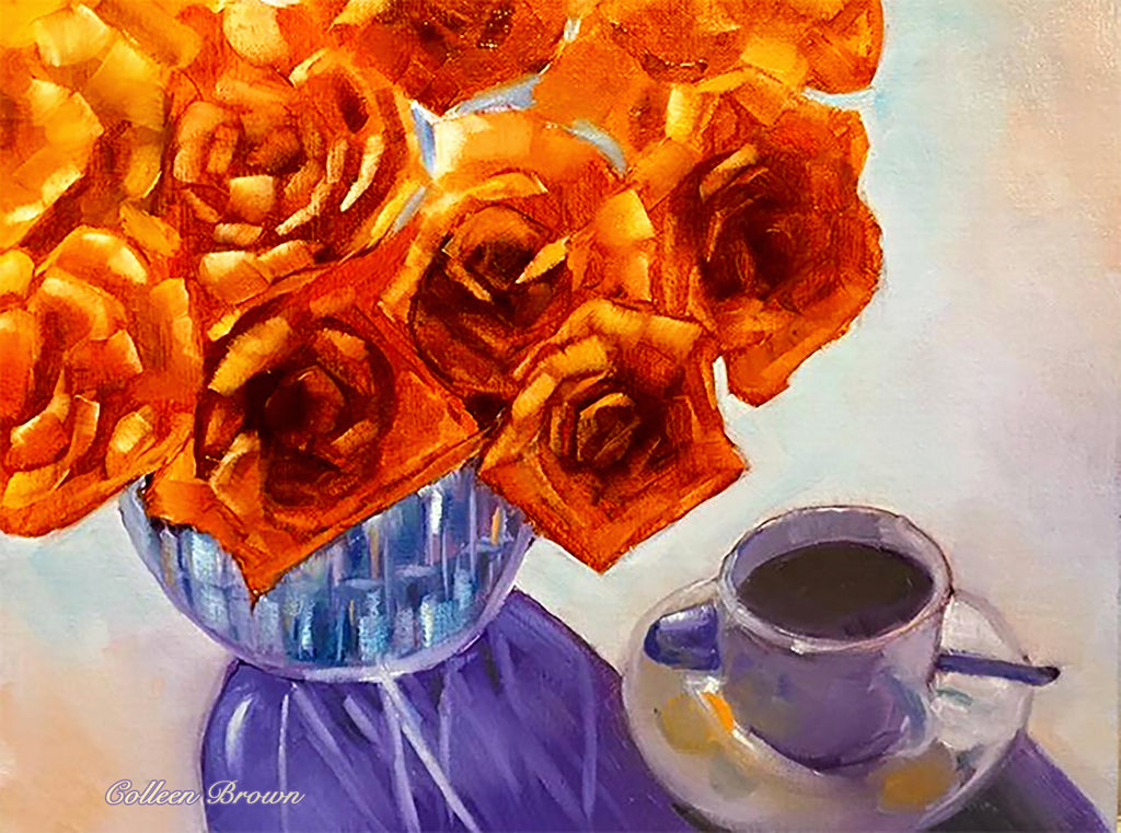 Tea & Roses - Colleen Brown Studio